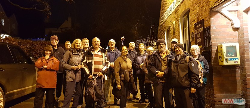 Night Walk outside the Flowerpot!